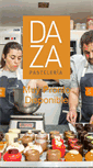 Mobile Screenshot of pasteleriadaza.com